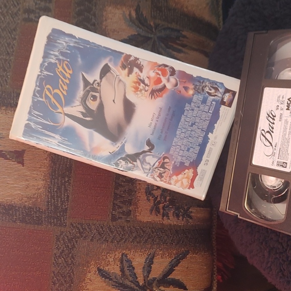 Balto Animated VHS 📼,1995